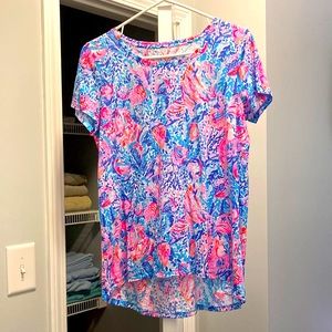 Lily Pulitzer scoop neck top
